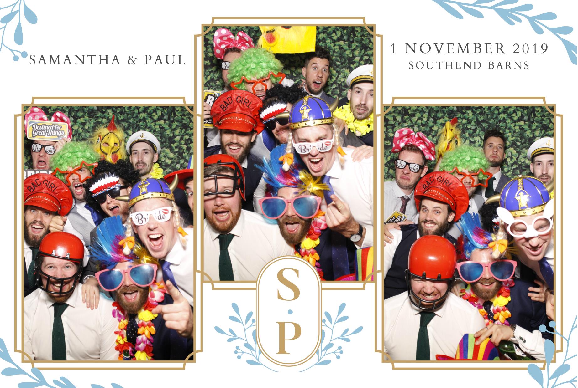 Paul and Samantha's Wedding | View more photos from the event at gallery.myphotoboothexperience.co.uk/u/MyPhotoBoothExperienceLtd/Paul-and-Samanthas-Wedding